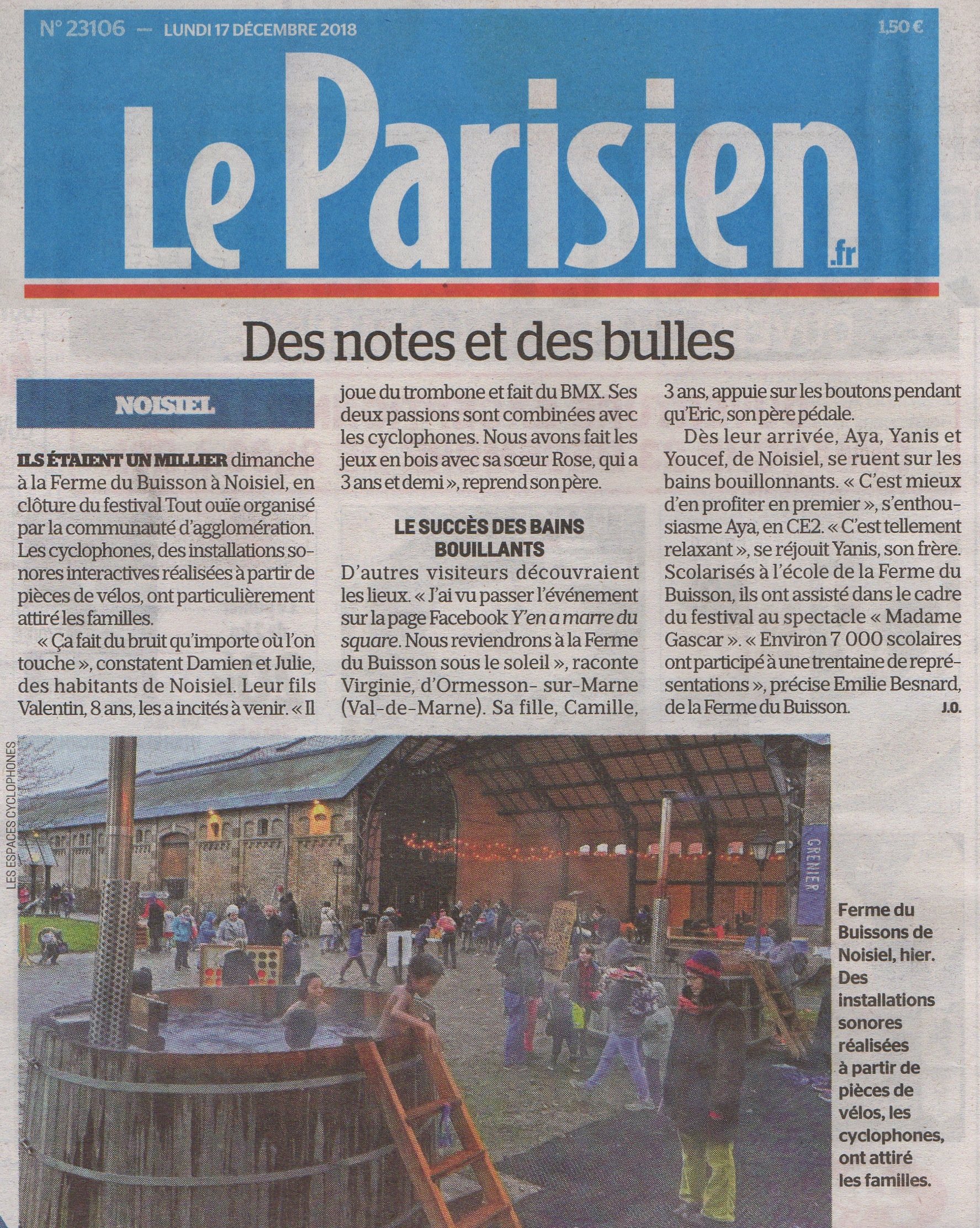 Le Parisien 17-01-2018