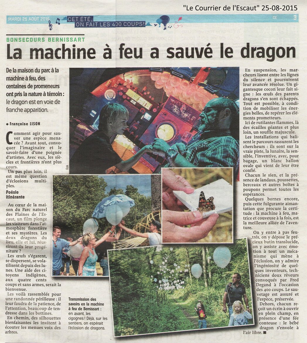 Le Courrier de l'Escaut 25-08-2015