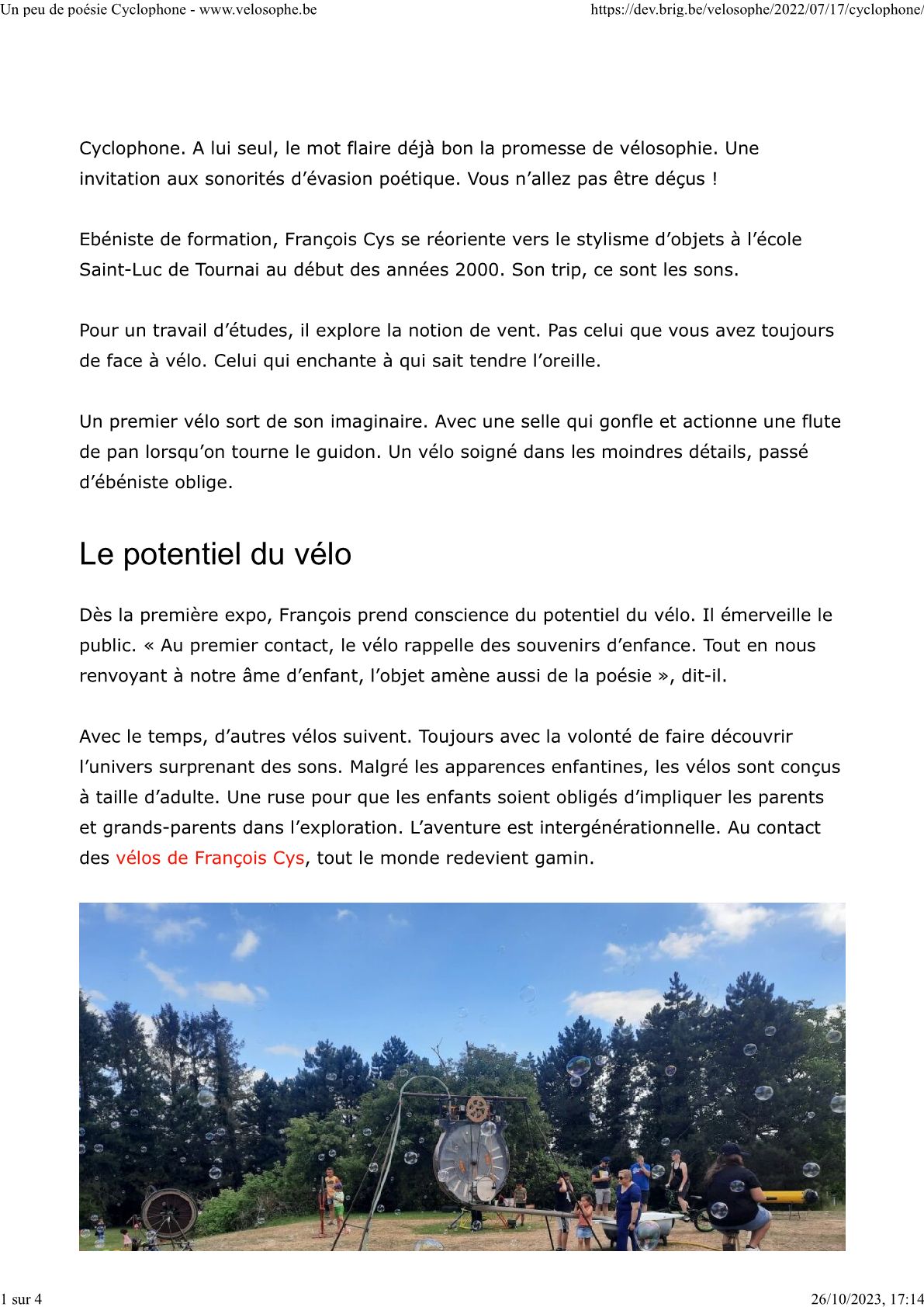 Vélosophe