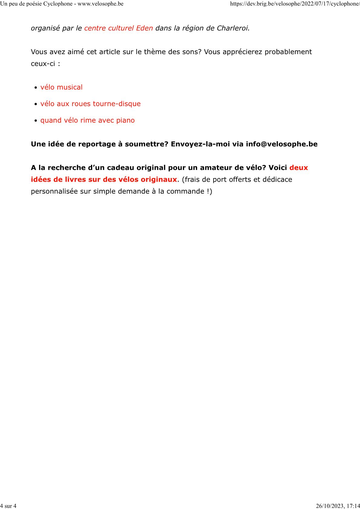 Vélosophe