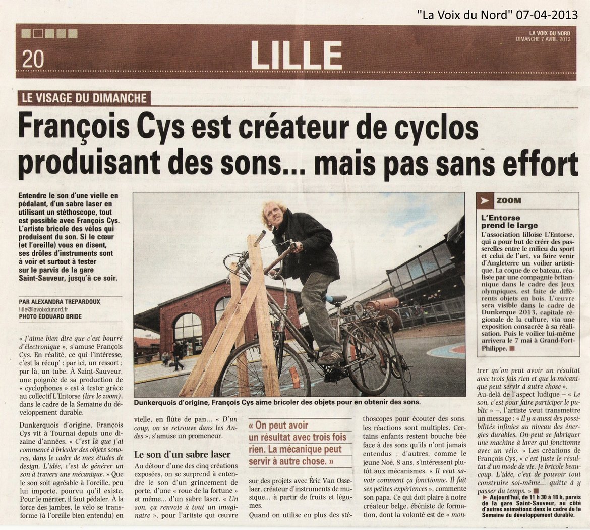 La Voix du Nord 07-04-2013